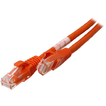 UPC: 0757120040217 | C2G 04021 Cat6 Cable – Snagless Unshielded Ethernet Network Patch Cable  Orange (12 Feet  3.65 Meters)