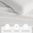 thumbnail image 4 of Noble Linens White Herring Pattern Quilted Coverlet, Twin / Twin XL, 4 of 12