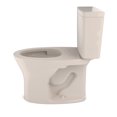 thumbnail image 4 of TOTO® Drake® Two-Piece Elongated Dual Flush 1.6 and 0.8 GPF Universal Height DYNAMAX TORNADO FLUSH® Toilet with CEFIONTECT®, Sedona Beige - CST746CSMFG#12, 4 of 8