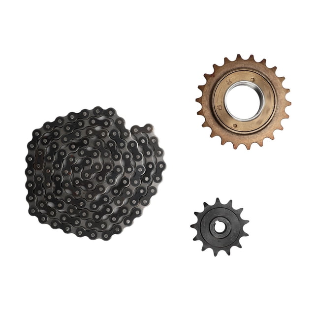 114 Link Chain, High Strength Modification Parts 410 22T Sprocket Steel for Scooters