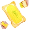 thumbnail image 1 of Corn Stress Relief Toy Food Shape Squishy Fidget Toy Slow Rising Squeeze Toy For Anxiety Relief Office Desk Home Study Relaxation Focus Break For Adults Office Workers Stress Use, 1 of 7