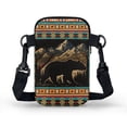 thumbnail image 2 of HELLHERO Shoulder Bag Bear with Zipper Underarm Shoulder Bag for Unisex, 2 of 7
