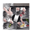 thumbnail image 5 of Tablas De Picar Alimento De Cocina Acero Inoxidable 3pzs Belug Plateado, 5 of 5