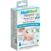 Neilmed Naspira Oral Suction Nasal Aspirator For Babies and Kids - 1 Ea, 6 pack