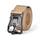 thumbnail image 1 of Hombre Cinturones al aire libre Hebilla Liberación rápida Auto-Lock Senderismo Cinturón Entrenamiento Pesca Vestido Supervivencia Rescate Rigger Khaki Methold OD011012-03, 1 of 7