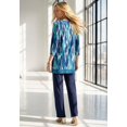 thumbnail image 2 of Roaman's Women's Plus Size Henley Ultra Drape Tunic, 2 of 4