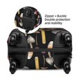 thumbnail image 2 of Fotbe Mushrooms and Autumn Leaves Funda Protectora para Equipaje, Antirrayones y Resistente a la Suciedad, Compatible con Maletas de 18 a 32 Pulgadas-X-Large, 2 of 7
