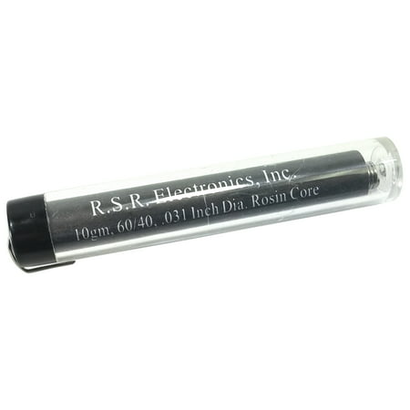 Rosin Core Solder 10 Grams in Dispensing Tube - 60/40 - Thickness