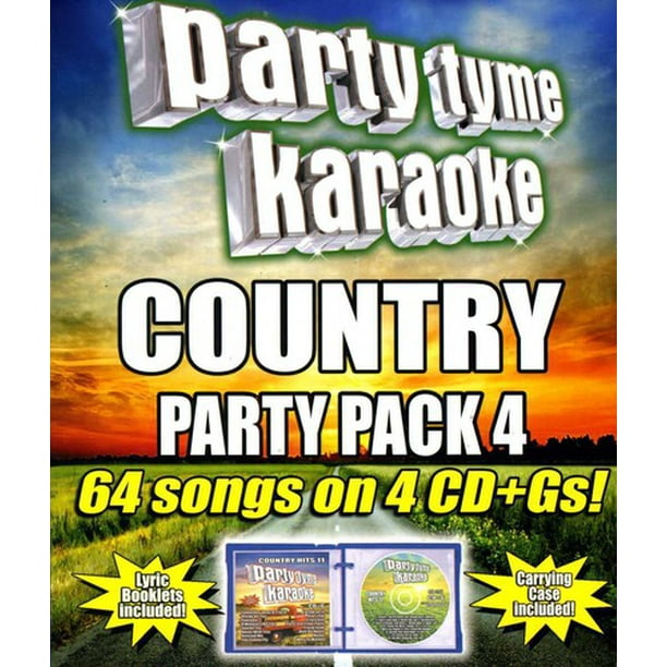 Party Tyme Karaoke Country Party Pack 4 (CD)