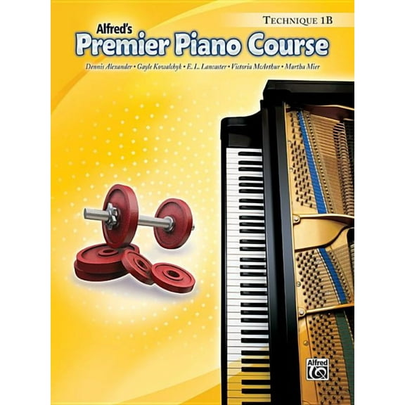 Premier Piano Course Alfred's Premier Piano Course, Technique 1b, Book 1, (Paperback)