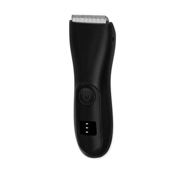 Jinsinto Men's Groin Hair Trimmer, Electric Ball Trimmer/Shaver, Waterproof Wet/Dry Groin and Body Shaver Groomer