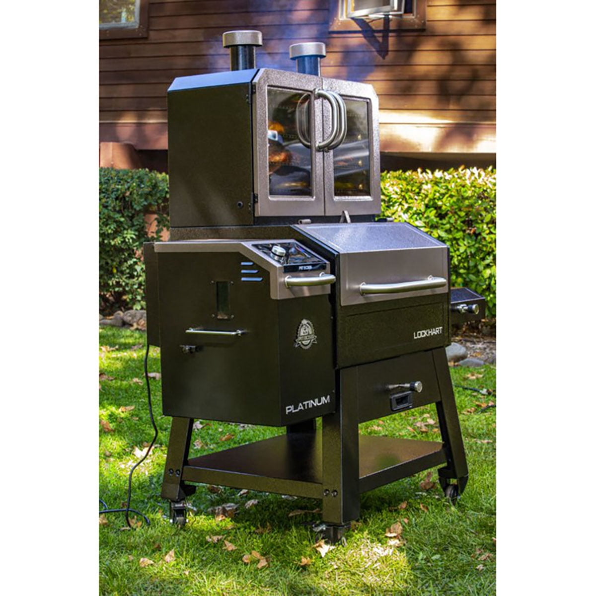Pit Boss® Platinum Series Lockhart Pellet/Smoker Combo Grill with Wi-Fi® and Bluetooth®