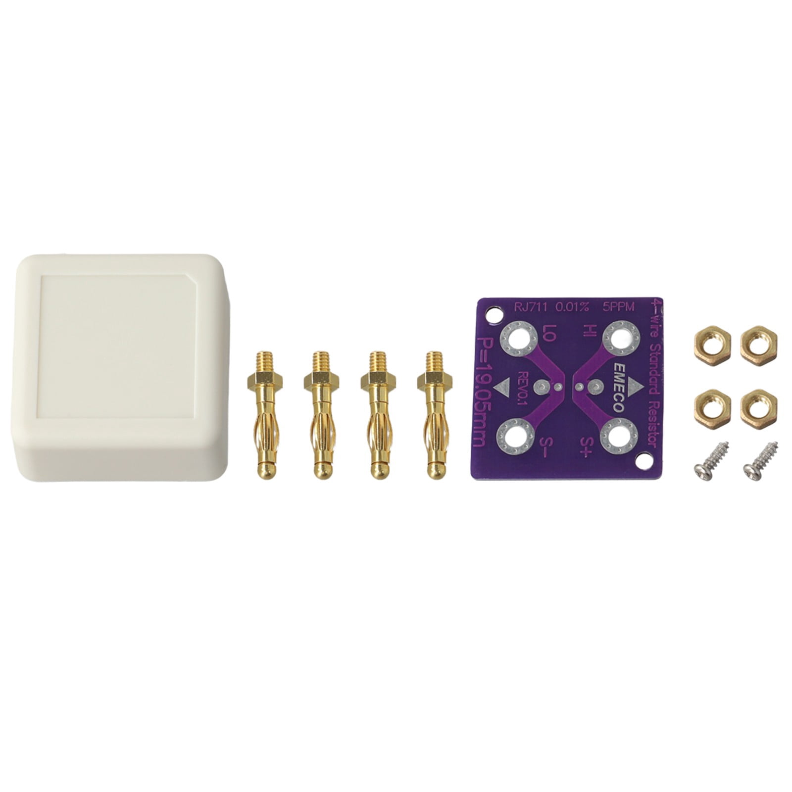 yaaqii for DMM 4-wire short socket resistance calibration multimeter verification tool
