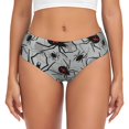 thumbnail image 1 of Fotbe Spiders Calzones Estampados para Mujer – Ropa Interior de Algodón, Cómoda, Suave y Elástica-Small, 1 of 6