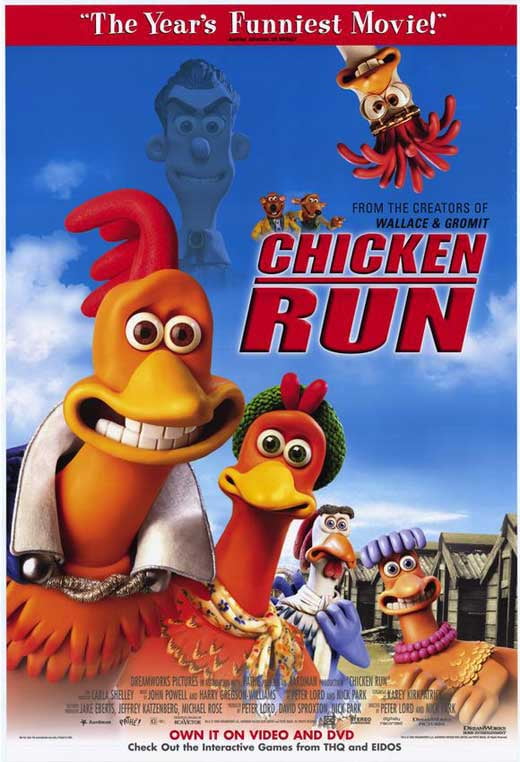 Chicken Run Movie Poster Style F 11 X 17 00 Walmart Com