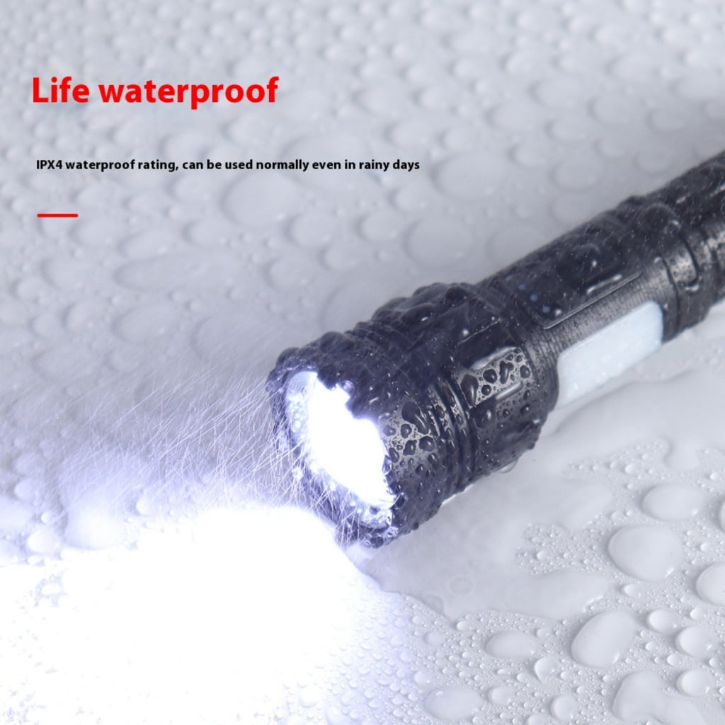 High Lumens Flashlight 7 Light Modes Magnetic Base USB Rechargeable For Outdoor Activity Night Activity