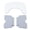 White, variant on NFTIGB Foldable Toilet Potty Step Stool 15.6 inches / 39.6 cm Portable Squatting Foot Stool Plastic Space Saving Bathroom Step Stool Anti-Slip Feet Green