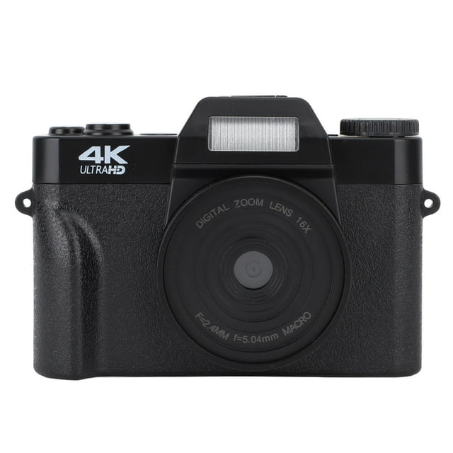 Cámara Con Zoom Digital 16x, Cámara Digital CMOS Móvil Antivibración 4K 48MP Con Enfoque Automático Para Enseñanza En Línea Para Fotografía