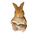 thumbnail image 2 of Easter Rabbit Bunny Figurine Ornament Home Decoration, 2 of 5