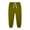 Army Green, variant on Children Outdoor Jogger Pants New Fleece Sweatpants for Girls Boys Casual Drawstring Elastic Waist Joggers Kids School Uniform Pants with Pockets Blue 5 Years