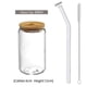 thumbnail image 4 of Taza de té de burbujas transparente, vasos para beber con tapa y , lata de cerveza, vaso reutilizable para beber, vasos para cóctel, 350ml BLESIY tazas de té de burbujas, 4 of 5