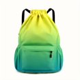 thumbnail image 6 of ENFOURCLASS High-Capacity Drawstring Backpack with Strap Pocket for Training & Travel, 6 of 17