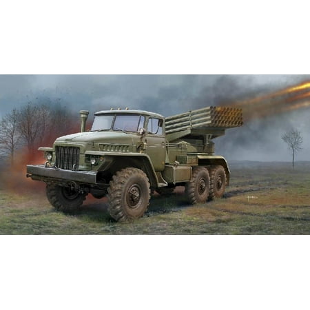 Multiple Rocket Launcher - Trumpeter Models 1028 1:35 Russian BM-21 Grad Multiple Rocket Launcher