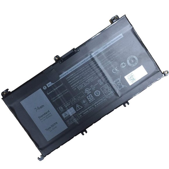 Batería para portátil Hubei 11.4V 74Wh Dell Inspiron 7559