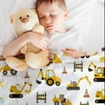 thumbnail image 3 of Kainsy Construction Vehicles Blanket for Boys and Girls, Transportation Trucks Flannel Blanket for Boys Gift, Cute Vehicles Throw Blanket for Bed Sofa, Trucks Cars Printed Blanket - Inches(50"x60"), 3 of 8
