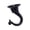 Black, variant on Ceiling Hook Jumbo