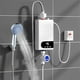 thumbnail image 1 of Calentador de agua sin depósito de 3500W • Calentador de agua instantáneo para ducha y cocina • 110V bajo el fregadero Calentador eléctrico • Temperatura constante • Capacidad de 5L, 1 of 6