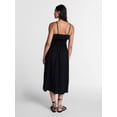 thumbnail image 3 of Time and Tru Women's Sleeveless Smocked Midi Dress, Sizes XS-XXXL, 3 of 5