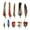 Style A, variant on perfeclan Hat Feathers Assorted Feather Packs Accessories for Fedora, Cowboy, Trilby Hats and Decorate Costume, Hair Ornament, Earrings A