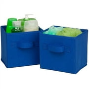 Honey Can Do Mini Non-Woven Foldable Storage Cube, Multicolor (Pack of 6)