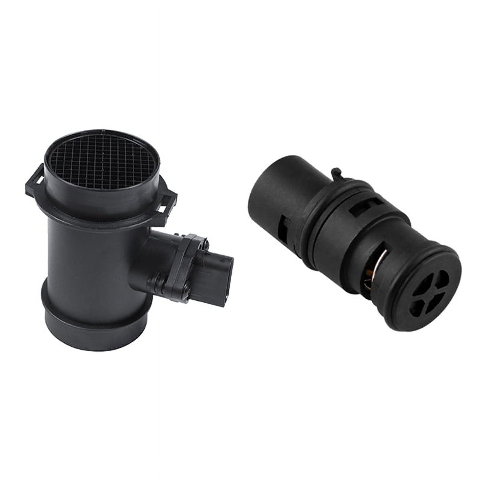 1Pcs Radiator Coolant Expansion Thermostat Tank & 1Pcs Air Flow Sensor Meter for E36 E38 E46