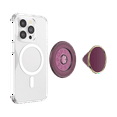 thumbnail image 2 of PopSockets MagSafe Phone Grip with Kickstand and Swappable Top - Enamel Red Wine, 2 of 3