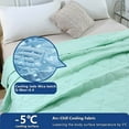 thumbnail image 6 of InsCrazy Cooling Comforter Queen Size Washable Cooling Blanket, Cool Sleeping Summer Blanket for Night Sweats Hot Sleepers, 6 of 8