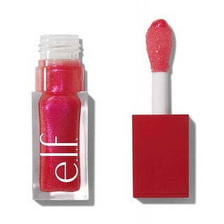 Jelly Pop Glow Reviver Lip Oil Limited-edition Sheer Pink Lip Oil with Shimmer And Watermelon Scent