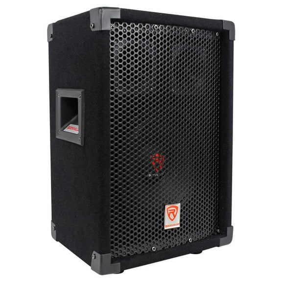 Rockville RSG8 8” 300 Watt 2-Way 8-Ohm Passive DJ/Pro PA Speaker, Pole Mountable