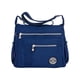 thumbnail image 4 of Bolso de hombro para mujer, moderno, tipo bandolera, sencillo, con múltiples bolsillos. Azul oscuro, 4 of 9