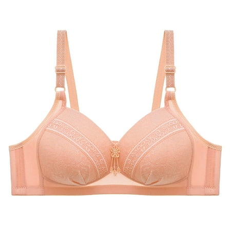 

fvwitlyh Bras for Women Sports Bra Push up Bra for Women Womens Plus Size Comfort Lightly Lined Seamless Wireless Triangle Bralette Bra Bra