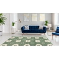 thumbnail image 2 of Linon Home Décor Prisma Area Rug Collection, Aqua and White, 8' x 10.33', 2 of 4