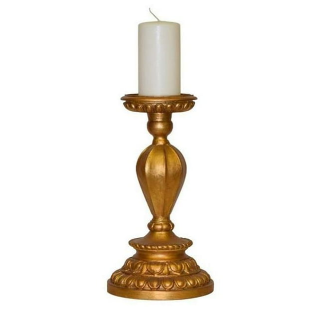 Hickory Manor Home 34202 BAR Short Rope Candle Stick, Baroque