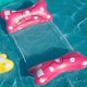 thumbnail image 3 of Flotador de natación inflable TUNC hamaca de agua plegable rojo rosa, 3 of 5