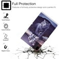 thumbnail image 2 of TECH CIRCLE iPad 10th Generation Case iPad 10.9 Inch Case 2022,PU Leather Folio Protective Pocket Card Slots Case Smart Stand Auto Wake/Sleep Cover for Apple iPad 10th Generation 10.9" 2022,Cat Tiger, 2 of 7