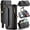 Black, variant on Crossbody for iPhone XS Max Case Wallet【RFID Blocking】with 10-Card Holder Zipper Bills Slot, Soft PU Leather Magnetic Shoulder Wrist Strap for iPhone XS Max Wallet Case Women