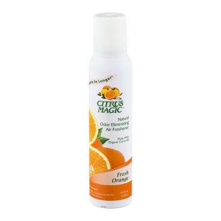 Citrus Magic Odor Eliminating Air Freshener Fresh Orange, 3.5 FL OZ