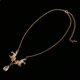 thumbnail image 3 of Collar de unicornio jinwen Lágrima Diamante de Imitación Oro, 3 of 8