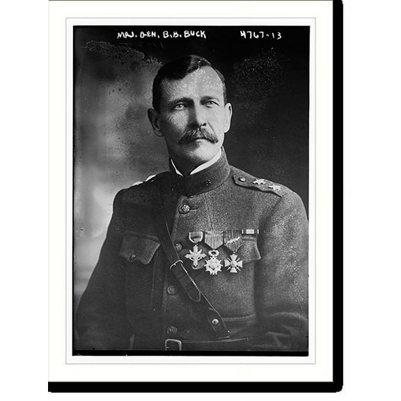 Historic Print, Maj. Gen. B.B. Buck, 16" x 20"