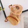 thumbnail image 4 of Creative Capybara Anime Plush Coin Purse Fashion Mini Coin Purse Round Bag, 4 of 20